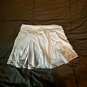 light blue lululemon skirt